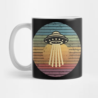 Retro vintage UFO Mug